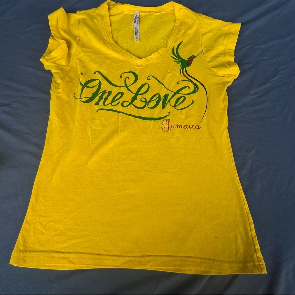 Surf Style Bright Yellow Jamaica Tee